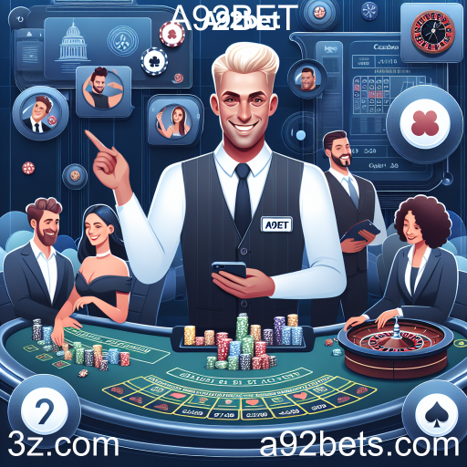 A Emoção do Cassino ao Vivo no A92BET