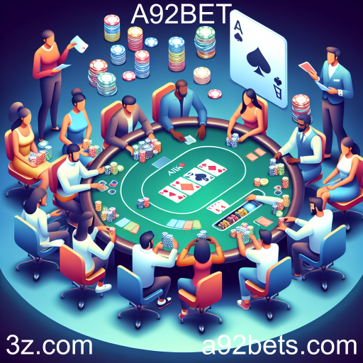 A Emoção do Poker ao Vivo no A92BET